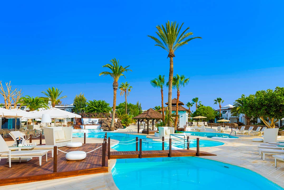 Swimming pool views at H10 White Suites