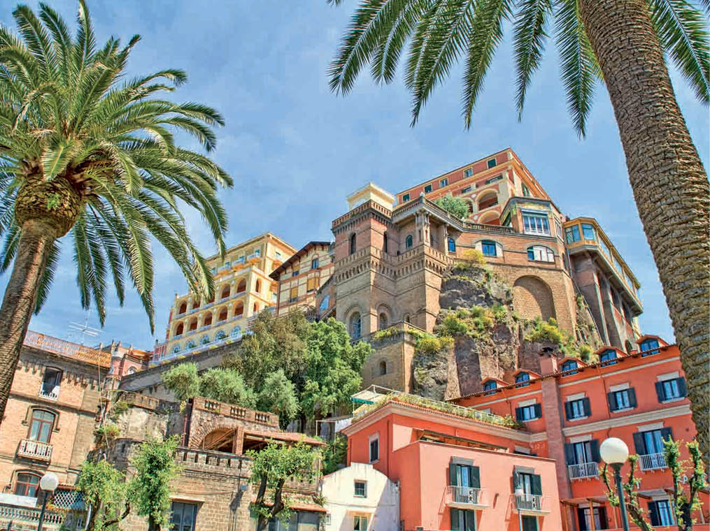 Historic hotels,Sorrento, Italy shutterstock_74656921