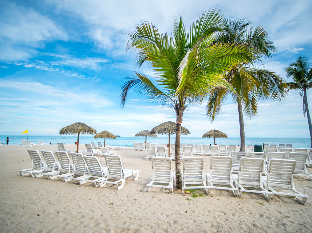 Paradise beach in Panama