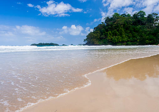 Red Frog beach Bastimentos Island Bocas Del Toro Panama