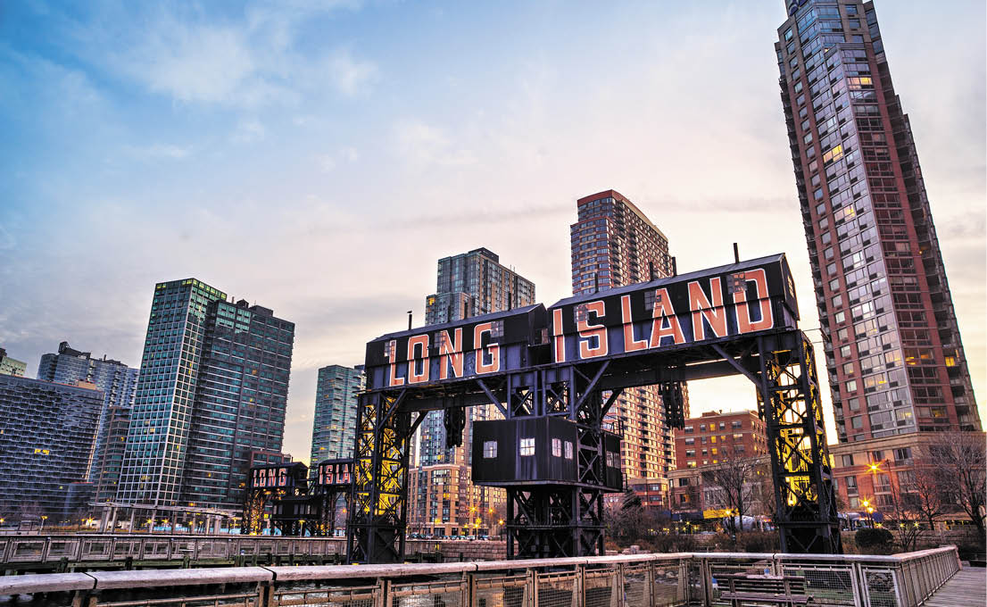 Long Island Buildings, New York City  USA 