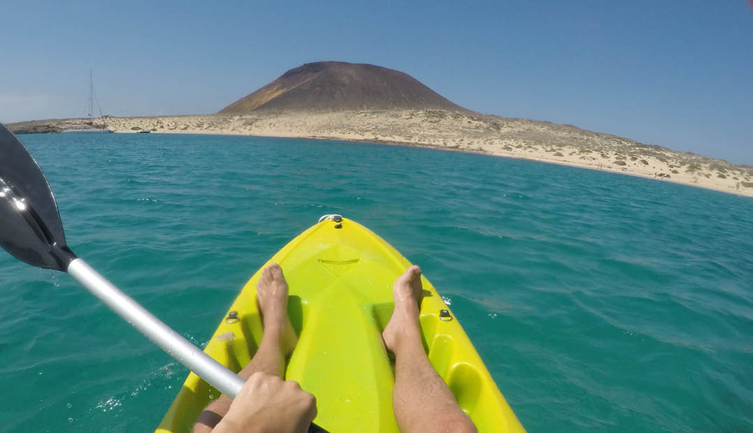 La Gracious Island is a natural reservoir north of Lanzarote, canary island. It is famous for its “yellow volcano", for Playa la Francesa, for its clean sea and its natural wildlife.
