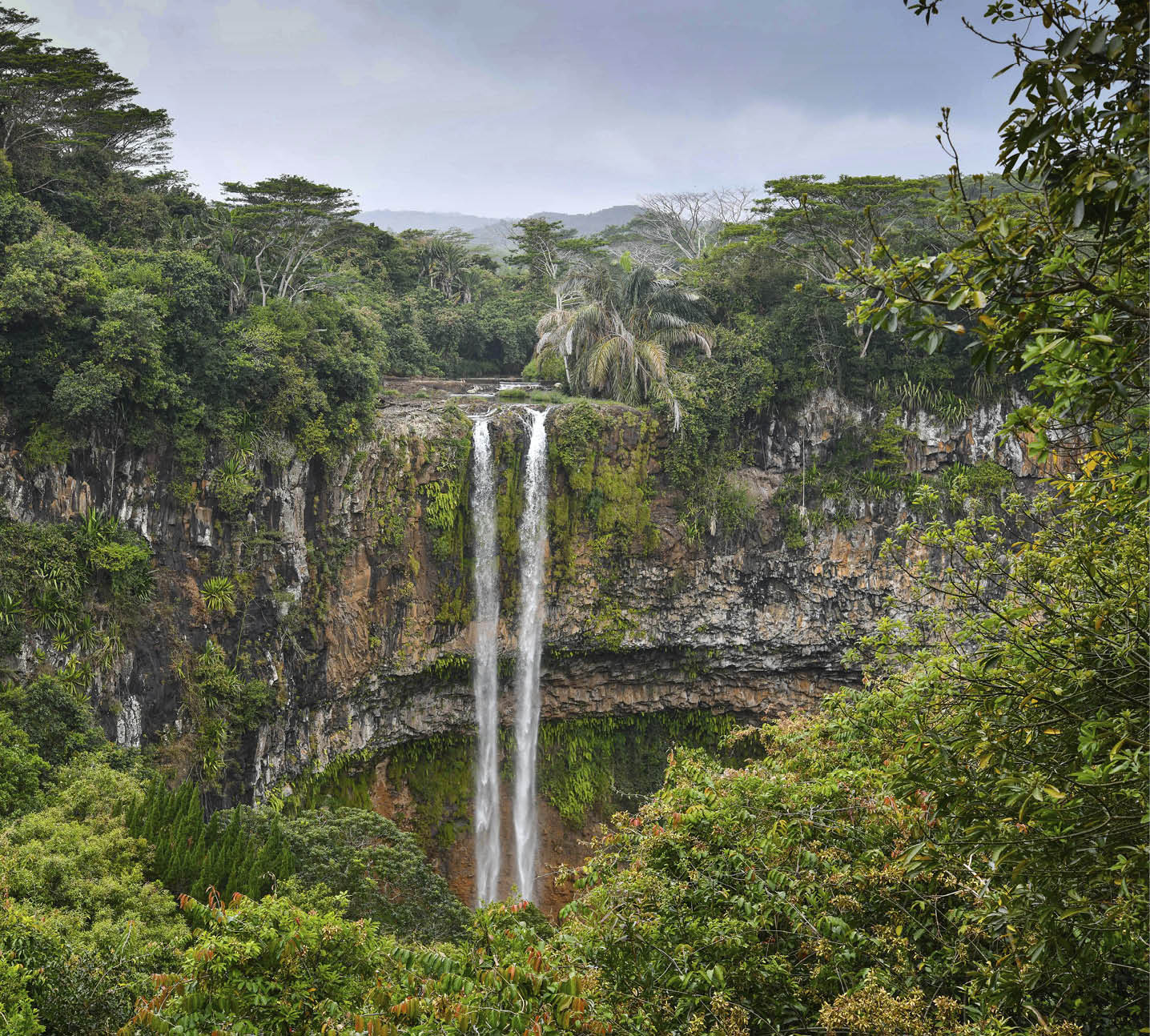 Chamarel Waterfall on Mauritius