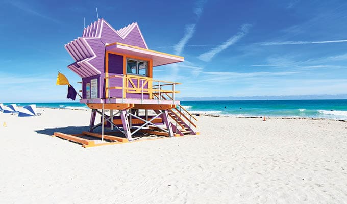 Miami Beach lifeguard station