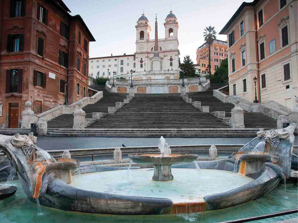 The Spanish Steps in Roma, Iltaia Shutterstock_71976442