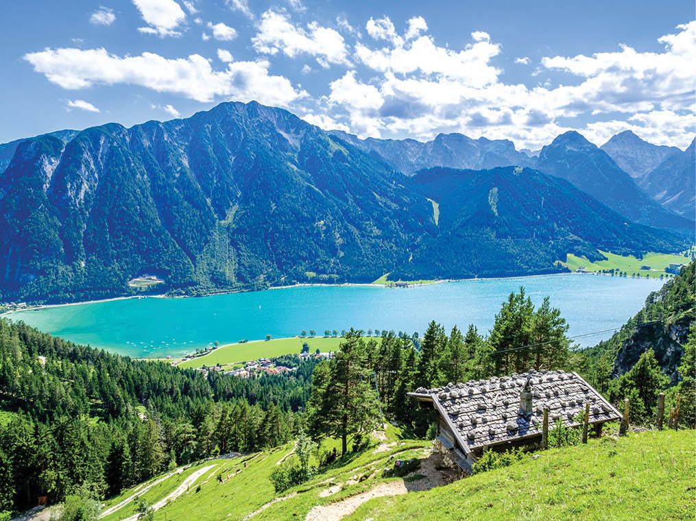 achensee lake in austria - pertisau