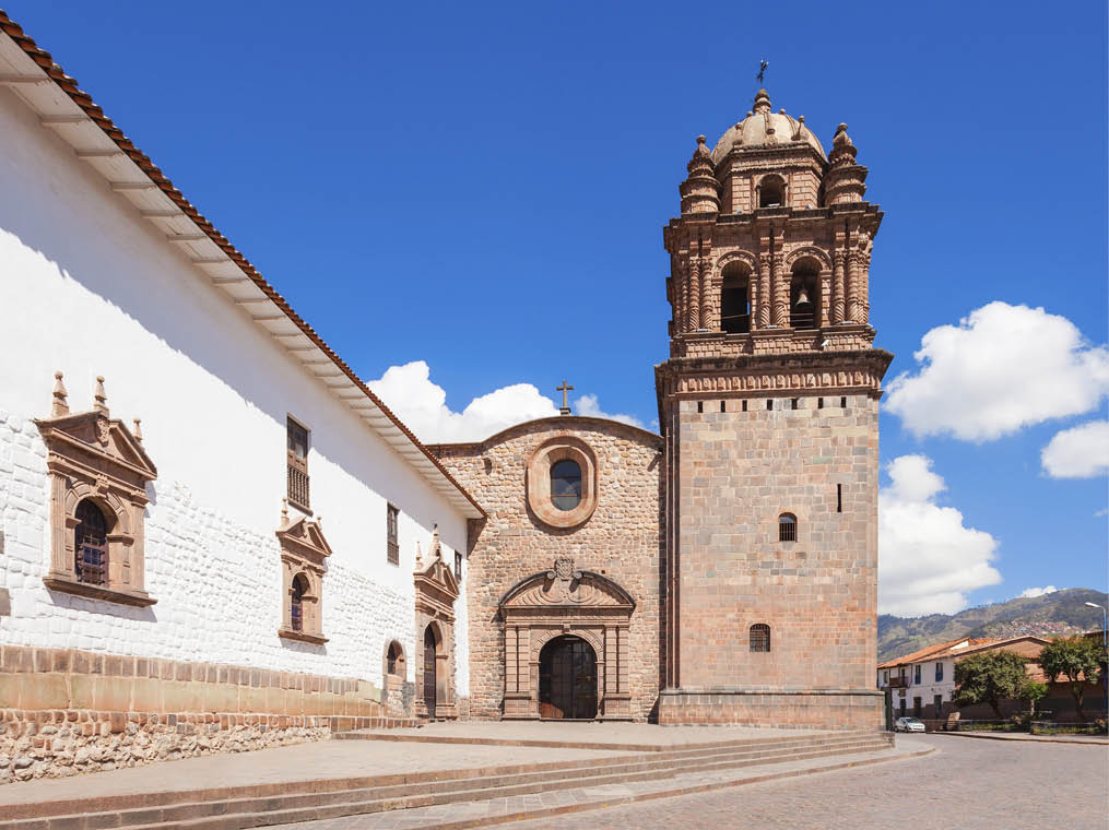 Santo Domingo Church in Arequipa city, Peru