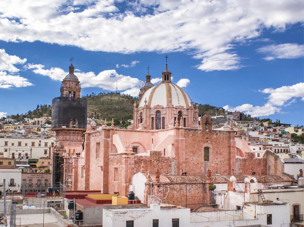 The Cathedral of Our Lady of the Assumption of Zacatecas, Mexico  Unesco World Heritage site 