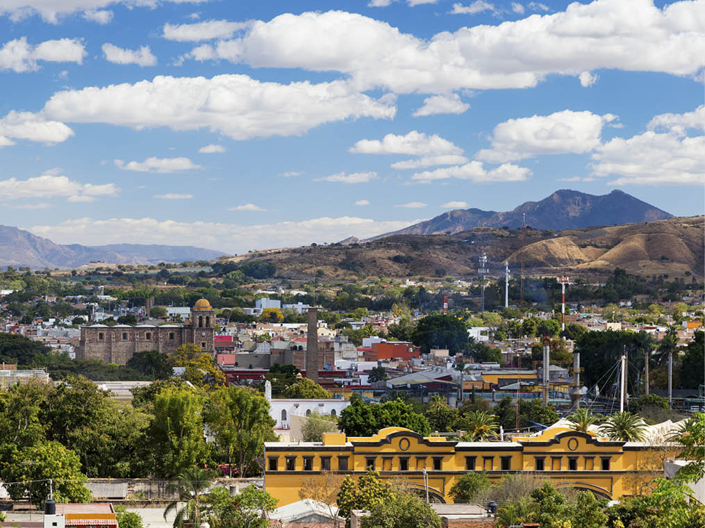 The historic town of Tequila, Jalisco, Mexico