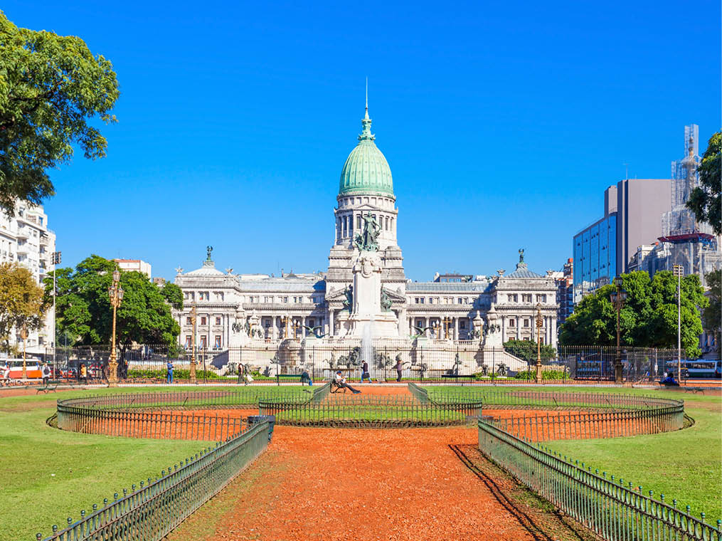 The Palace of the Argentine National Congress (Palacio del Congreso) is a seat of the Argentine National Congress in Buenos Aires, Argentina