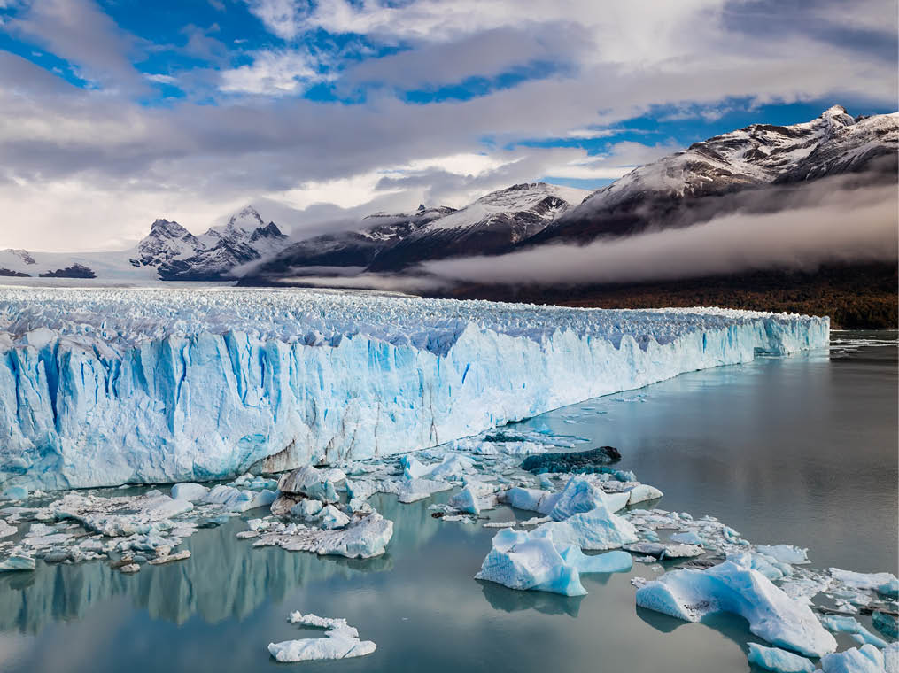 The Perito Moreno Glacier is a glacier located in the Los Glaciares National Park in Santa Cruz Province, Argentina  Its one of the most important tourist attractions in the Argentinian Patagonia 