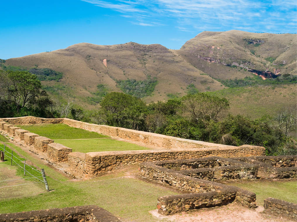 Fort of Samaipata with historical ruins, Bolivia