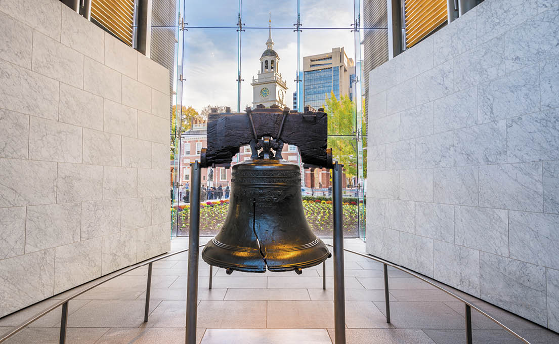 Philadelphia, Pennsylvania, USA at the Liberty Bell 