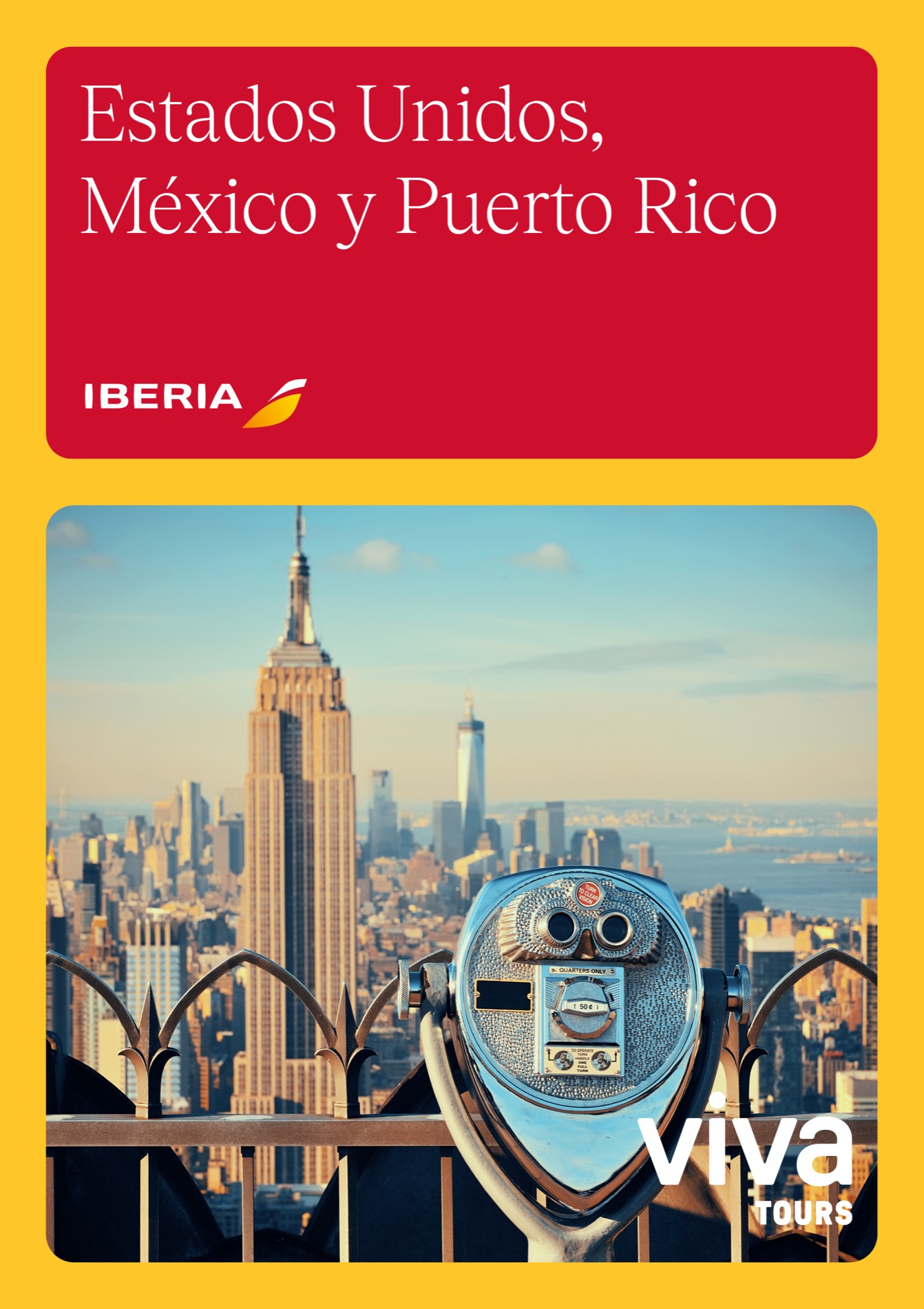 Viva Tours eMagazines. Catálogo interactivo digital destino Estados Unidos, México y Puerto Rico