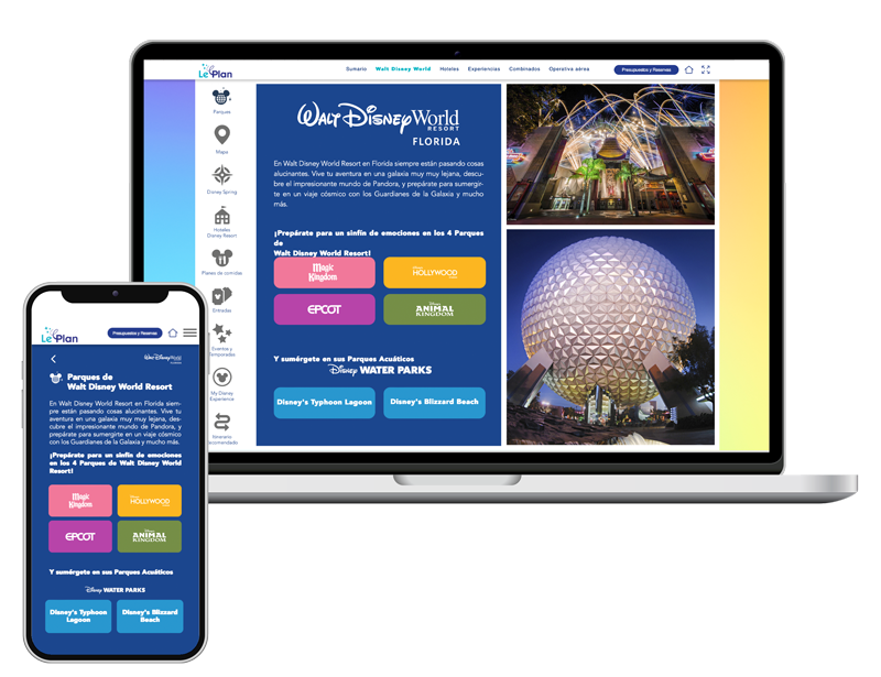 Emagazine Walt Disney World Orlando y Crucero Disney Dream. Le Plan